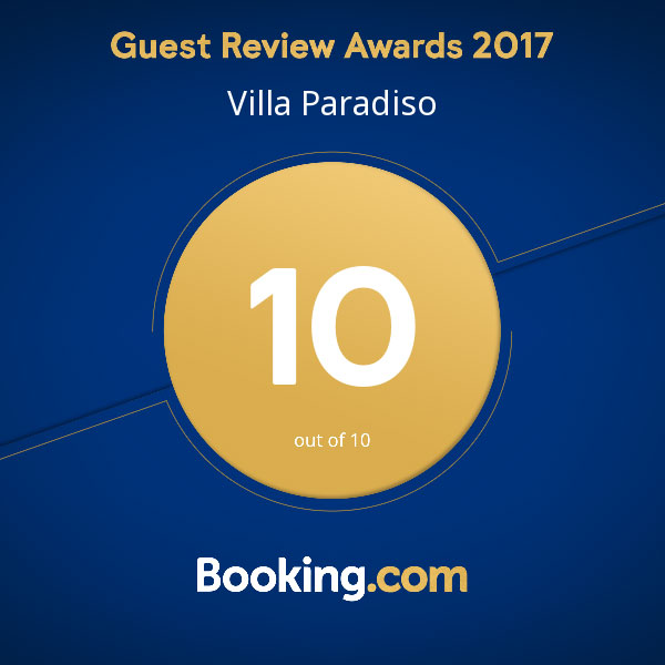 Booking.com Guest Review Award 2017