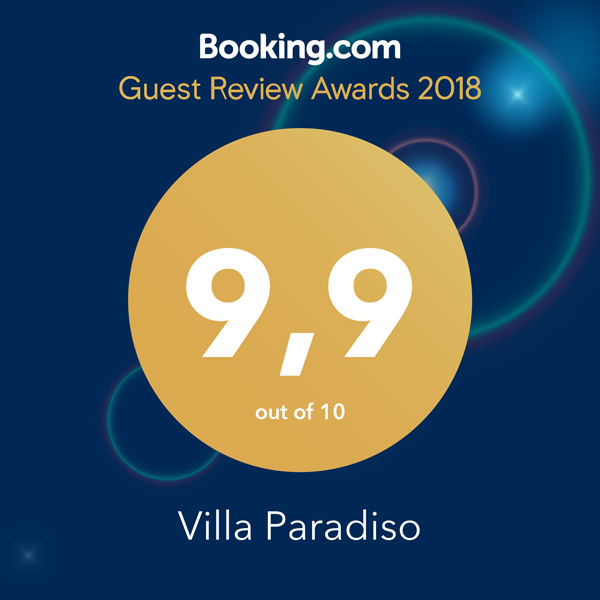 Booking.com Guest Review Award 2018